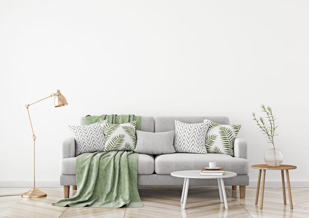 Sofa im Wohnzimmer