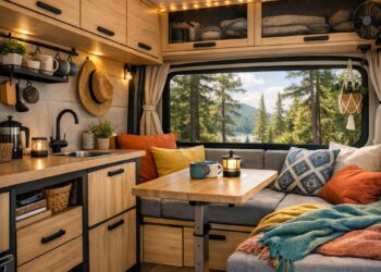 Camping mit Stil: Einrichtungsideen für Ihr mobiles Zuhause